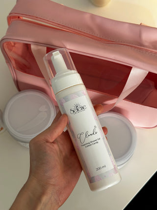 'CLOUDS' foaming shower gel