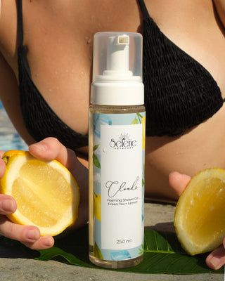 'CLOUDS' foaming shower gel
